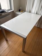 Table de type bureau blanc laqué, Enlèvement, Utilisé