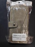 Wallet book case Samsung S7 Edge, Telecommunicatie, Nieuw, Hoesje of Tasje, Ophalen of Verzenden