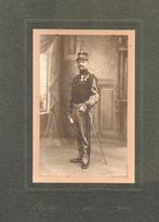 Officier van de 1 Lanciers Regt met een opdracht 1908, Foto of Poster, Ophalen of Verzenden, Landmacht