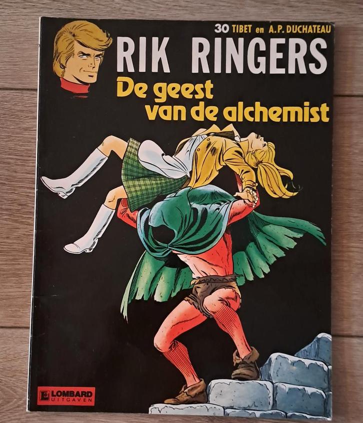 30 - Rik Ringers - De Geest van de Alchemist, Boeken, Stripverhalen, Gelezen, Eén stripboek, Ophalen of Verzenden