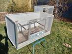 Kweekkooi papegaai, papegaaien kweek kooi aluminium, Ophalen, Zo goed als nieuw, Aluminium
