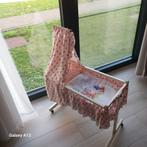 Houten Romantische Wieg voor babypop, Kinderen en Baby's, Ophalen, Zo goed als nieuw, Babypop