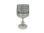 6 Irish Coffee glazen - met klavertje decoratie, Huis en Inrichting, Keukies Shop, Glas of Glazen, Gebruikt, Glas