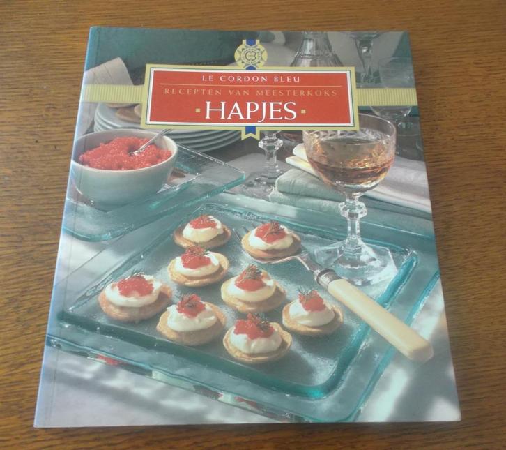 Le Cordon Bleu recepten van meesterkoks Hapjes, Boeken, Kookboeken, Zo goed als nieuw, Ophalen of Verzenden