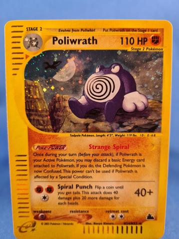 Poliwrath H24/144 - Skyridge beschikbaar voor biedingen