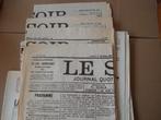 Heruitgave van de krant, lot 15 pagina's op de voorpagina va, Ophalen, 1980 tot heden, Krant