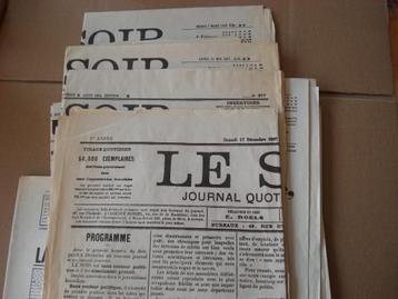 Heruitgave van de krant, lot 15 pagina's op de voorpagina va beschikbaar voor biedingen