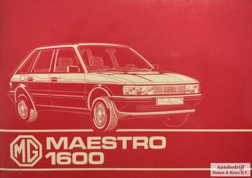 Handboek MG Maestro 1600 SMD8642 beschikbaar voor biedingen