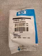 HP61 Black cartridge, Computers en Software, Printerbenodigdheden, Ophalen of Verzenden, Zo goed als nieuw, Cartridge