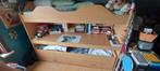 Volledige slaapkamer (stapelbed-bureau en kleerkast), Ophalen, Zo goed als nieuw, Tweepersoons, Modern
