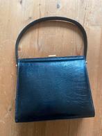 Vintage leren tas, Ophalen, Zo goed als nieuw