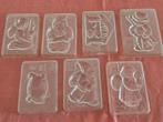 Zeven vormen figuren voor chocolade,afmetingen 6 stuks 14x10, Enlèvement ou Envoi, Comme neuf