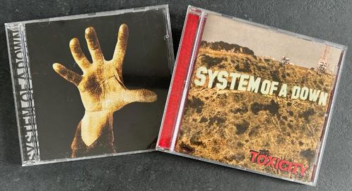 SYSTEM OF A DOWN - Self titled & Toxicity ( 2 CDs ), Cd's en Dvd's, Cd's | Hardrock en Metal, Zo goed als nieuw, Verzenden