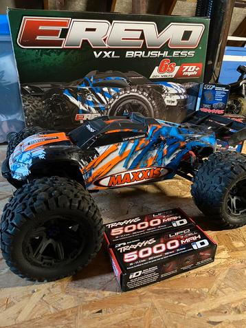 Traxxis Erevo VXL brushless. beschikbaar voor biedingen