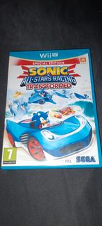 Jeu wii u Sonic all stars racing transformed, Ophalen of Verzenden, Zo goed als nieuw, Vanaf 7 jaar