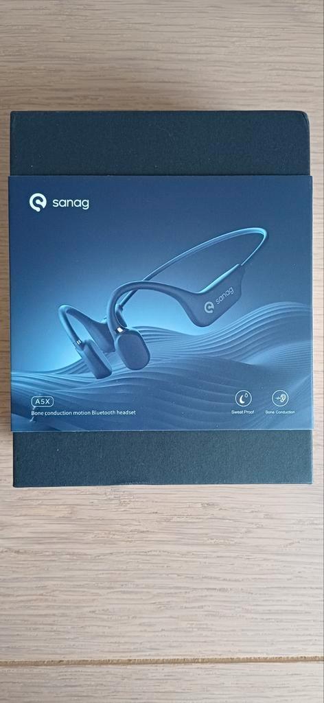 Bone conduction Sanag A5X (NIEUW!!), Audio, Tv en Foto, Hoofdtelefoons, Bluetooth, Ophalen