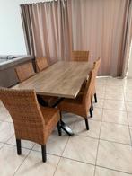 6 Eetkamerstoelen, Huis en Inrichting, Ophalen, Zo goed als nieuw