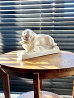 Art Deco wit beeld ceramic, Ophalen of Verzenden