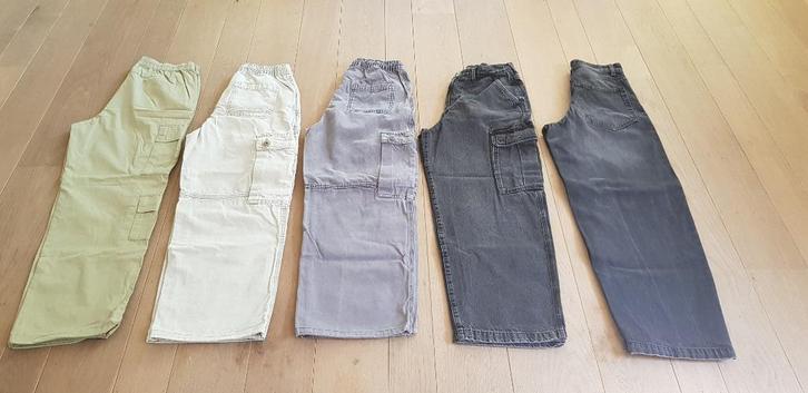 5 baggy broeken jongens maat S, Kleding | Heren, Spijkerbroeken en Jeans, Zo goed als nieuw, W32 (confectie 46) of kleiner, Grijs