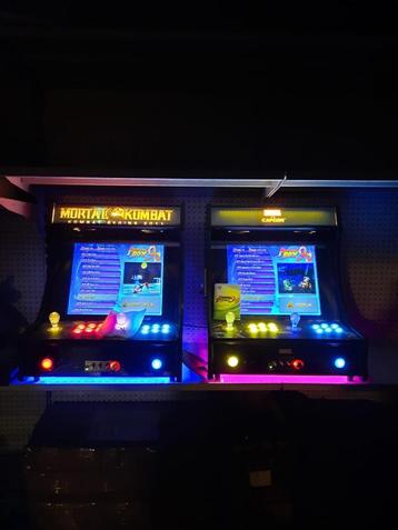 bartop arcade met 19 inch scherm nieuw met duizende spellen