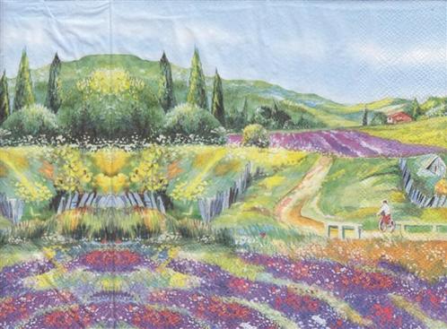 Servetten - landschappen, Hobby en Vrije tijd, Knutselen, Nieuw, Materiaal, Ophalen of Verzenden