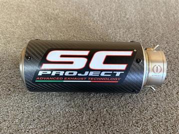 SC Project CR-T carbon slip-on uitlaat demper 60 mm nieuw beschikbaar voor biedingen