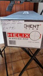 Element Helix 6-24 x 50 FFP MRAD
+ Flip ups., Sport en Fitness, Schietsport-accessoires, Ophalen, Nieuw