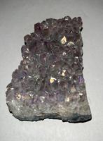 amethist-kwartsgeode - 139gram - 74mm x 53mm x 24mm, Verzamelen, Ophalen of Verzenden, Mineraal