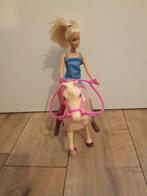 Barbie met paard, Kinderen en Baby's, Speelgoed | Poppen, Zo goed als nieuw, Ophalen, Barbie