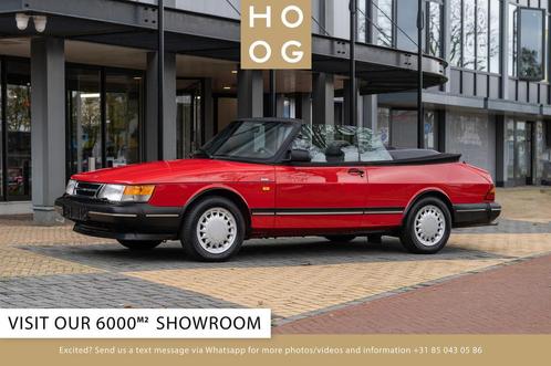 Saab 900 Cabrio 2.0 S LPT (bj 1992, automaat), Auto's, Oldtimers, Bedrijf, Te koop, Open dak, Saab, Benzine, Cabriolet, Automaat