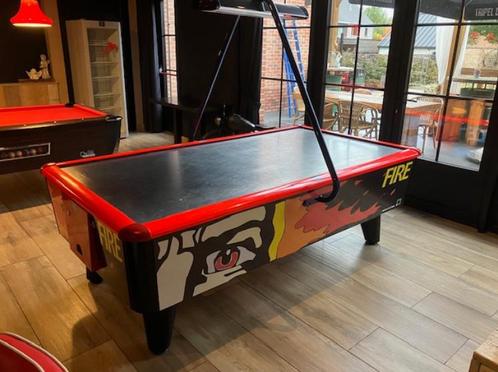 VERKOCHT!!!  Perfect werkende airhockey met alle toebehoren!, Sports & Fitness, Billards & Billards américains, Utilisé, Autres types