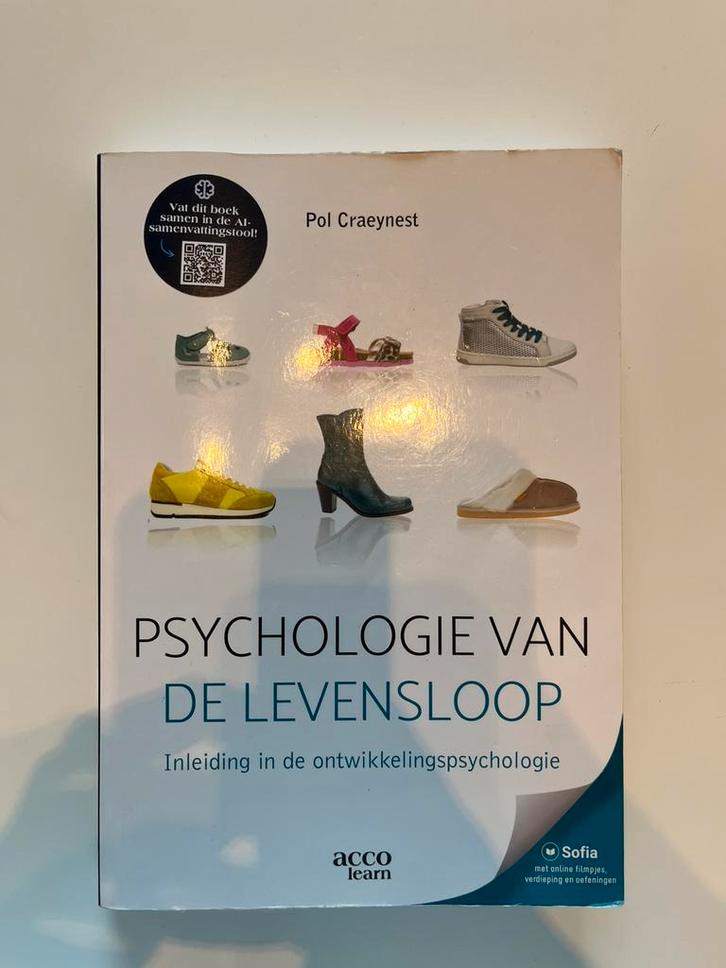 psychologie van de levensloop - Pol Craeynest, Boeken, Studieboeken en Cursussen, Gelezen, Hogeschool, Ophalen