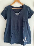 C&A zwangerschaps T-shirt donkerblauw maat 38/40, Kleding | Dames, Zwangerschapskleding, Maat 38/40 (M), Blauw, Shirt of Top, Ophalen of Verzenden