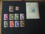 Belgie 1935 /36 postfris , 38 zegels  en 1 blok, Postzegels en Munten, Ophalen of Verzenden, Postfris, Postfris