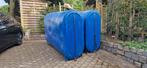 Mazouttank 2x 2200 liter, enkelwandig., Ophalen, Gebruikt