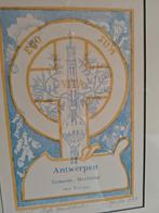 Litho handdruk Gustaaf Prils – Antwerpen Culturele Hoofdstad, Envoi