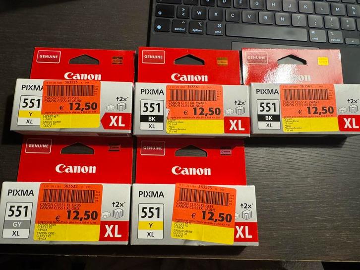 Canon inkt printer, Computers en Software, Printerbenodigdheden, Zo goed als nieuw, Ophalen of Verzenden