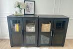 2 IKEA brimnes vitrine kast, Huis en Inrichting, Kasten | Wandmeubels, Ophalen of Verzenden, Gebruikt