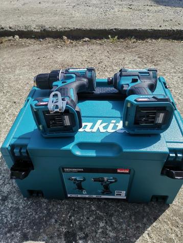 Makita DK0198G201 Set: boor/schroevendraaier + slagschroeven beschikbaar voor biedingen