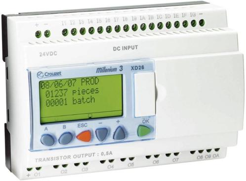 Crouzet 88970162 Millenium 3 XD26 S PLC, Hobby en Vrije tijd, Elektronica-componenten, Zo goed als nieuw, Ophalen