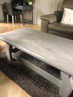 geschilderde licht grijze salontafel, Huis en Inrichting, 50 tot 100 cm, Minder dan 50 cm, 100 tot 150 cm, Gebruikt