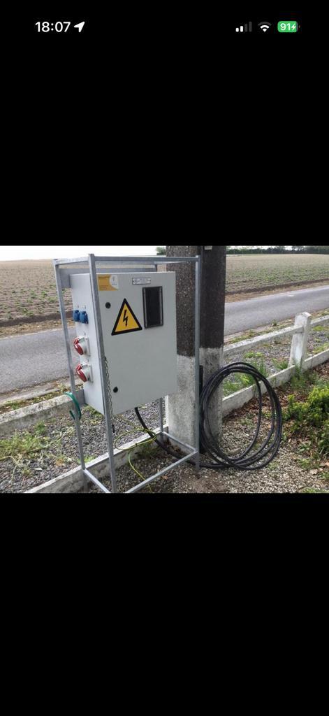 Werfkast te huur, Doe-het-zelf en Bouw, Elektriciteit en Kabels, Ophalen