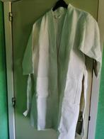 peignoir kamerjas badjas wit gewafeld katoen small, Ophalen of Verzenden, Wit, Zo goed als nieuw