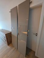 Pax garderobedeur grijs-beige 50x229cm 2 deuren, Elektronische apparatuur, Afzuigkappen, Ophalen, Zo goed als nieuw