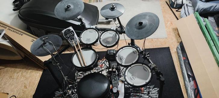 Roland TD-15K met upgrades, Muziek en Instrumenten, Drumstellen en Slagwerk, Gebruikt, Roland, Elektronisch, Ophalen