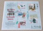1 blok de groote oorlog 1915, Frankeerzegel, Ophalen of Verzenden, Zonder stempel, Postfris