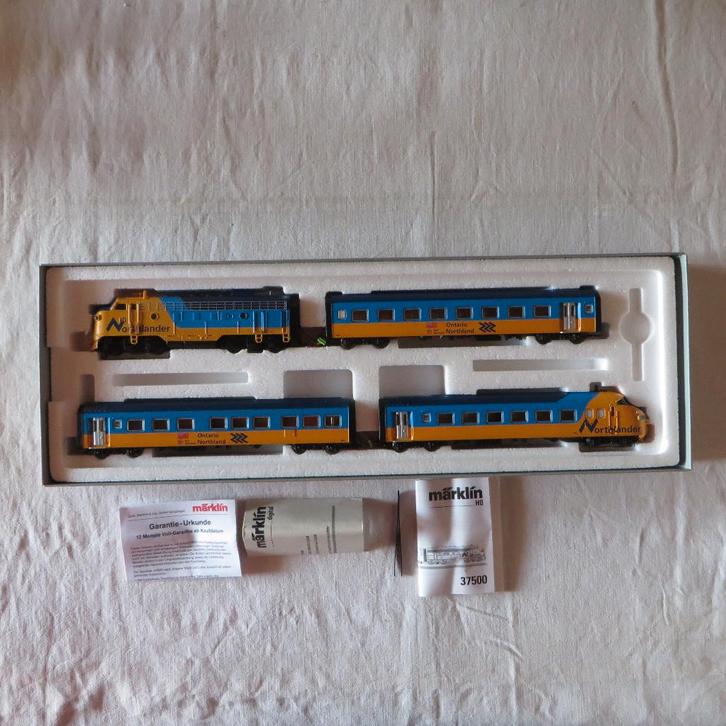 MARKLIN Northlander 37500 set, Hobby en Vrije tijd, Modeltreinen | H0, Zo goed als nieuw, Treinset, Wisselstroom, Märklin, Verzenden