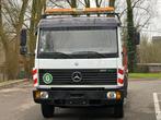 Mercedes 917 Takelwagen met schuifplateau en bril 175893km !, Auto's, Vrachtwagens, Wit, Mercedes-Benz, Bedrijf, Blauw