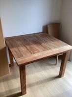 Stevige Massieve Oude  recup teak tafel eettafel tuintafel, Huis en Inrichting, Tafels | Eettafels, Ophalen, Zo goed als nieuw