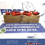 W205 C43 AMG Line Remklauwen rood Mercedes C Klasse rem set, Auto-onderdelen, Gebruikt, -, Ophalen of Verzenden, -